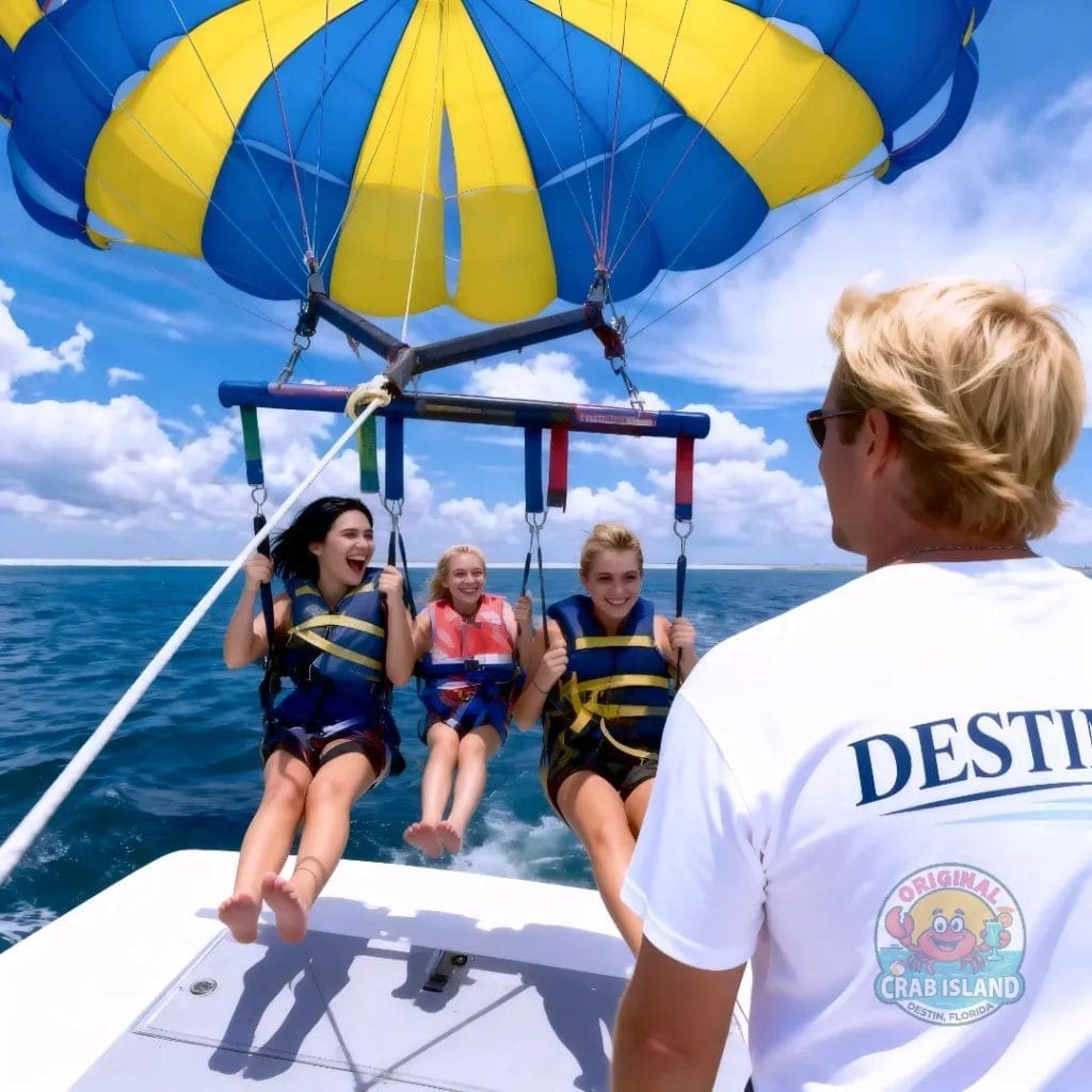 Crab Island Parasailing