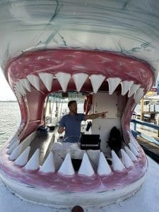 Crab Island Shark Boat